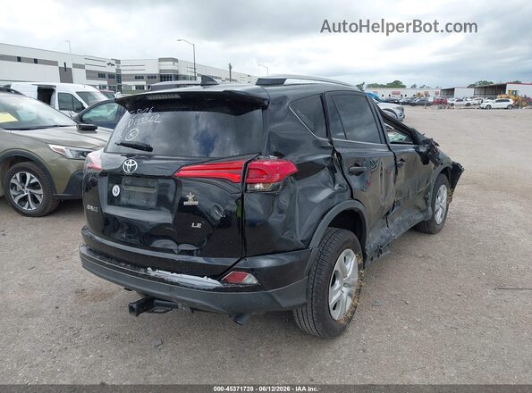 2T3ZFREV8HW381814 2017 TOYOTA RAV4 Black უკანა მარჯვენა