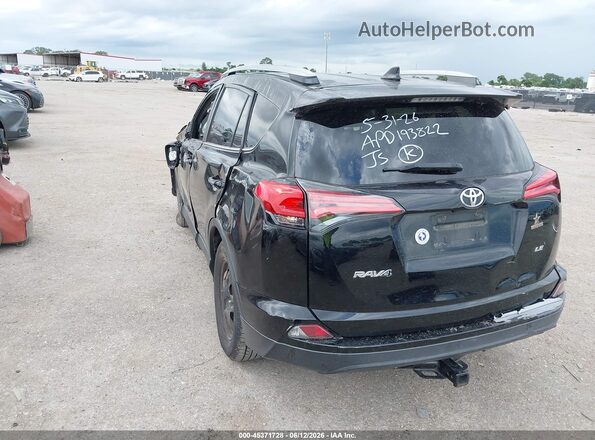 2T3ZFREV8HW381814 2017 TOYOTA RAV4 Black უკანა მარცხენა