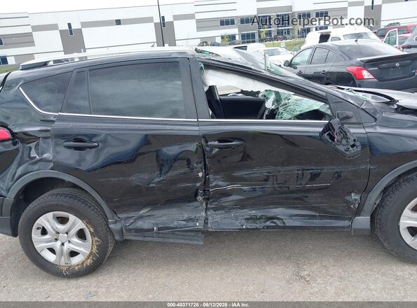 2T3ZFREV8HW381814 2017 TOYOTA RAV4 Black ხელსაწყოთა პანელის ხედი