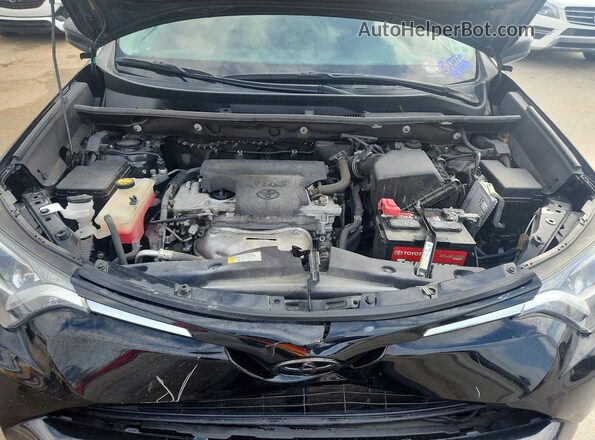 2T3ZFREV8JW422285 2018 TOYOTA RAV4 Black Вид підкапотного простору