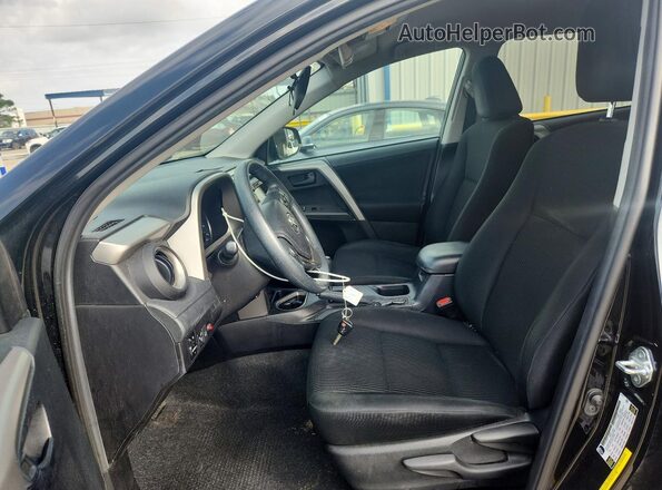 2T3ZFREV8JW422285 2018 TOYOTA RAV4 Black Вид салону спереду