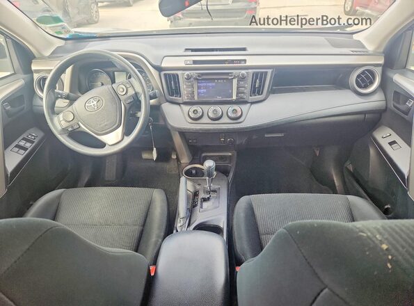2T3ZFREV8JW422285 2018 TOYOTA RAV4 Black Вид панелі приладів
