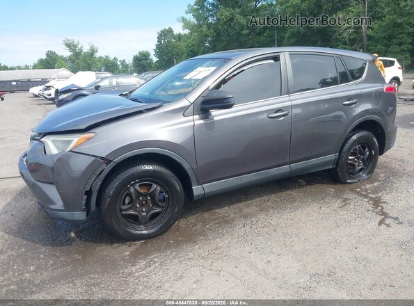2T3ZFREV8JW442472 2018 TOYOTA RAV4 Gray Przód lewy