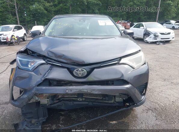 2T3ZFREV8JW442472 2018 TOYOTA RAV4 Gray Widok deski rozdzielczej