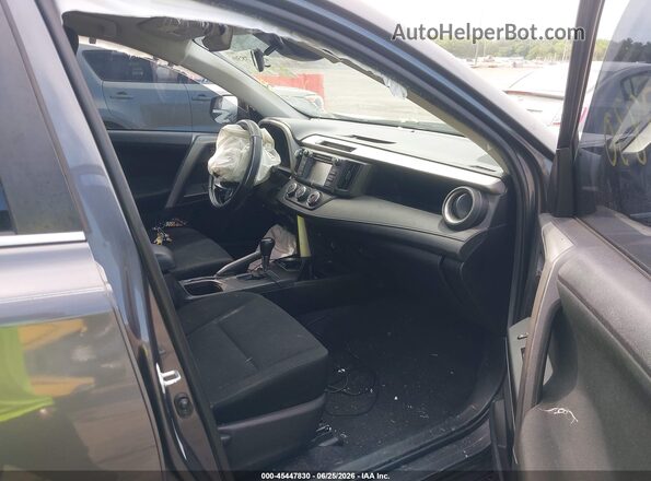 2T3ZFREV8JW442472 2018 TOYOTA RAV4 Gray Widok wnętrza z przodu