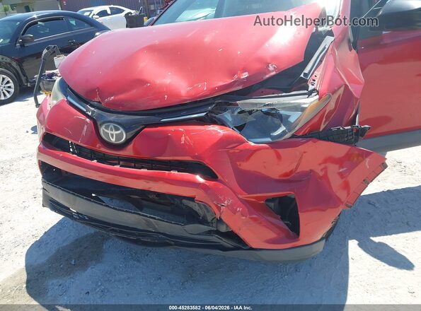 2T3ZFREV9HW335831 2017 TOYOTA RAV4 Burgundy Front view