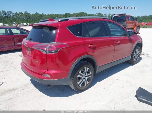 2T3ZFREV9HW335831 2017 TOYOTA RAV4 Burgundy Rear right
