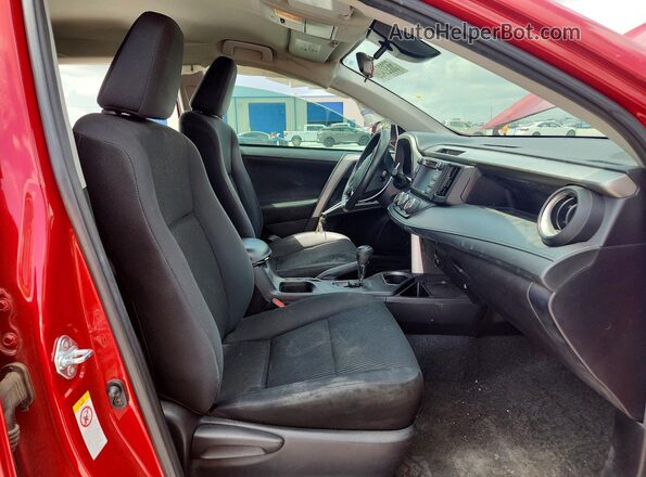 2T3ZFREV9HW350376 2017 TOYOTA RAV4 Red წინა სალონის ხედი