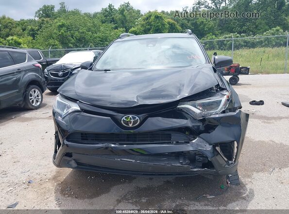 2T3ZFREV9JW455652 2018 TOYOTA RAV4 Black Instrument cluster view