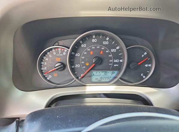 2T3ZFREVXGW260927 2016 TOYOTA RAV Серый Вид щитка приборов