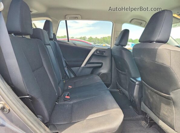 2T3ZFREVXGW260927 2016 TOYOTA RAV Серый Вид задней части салона