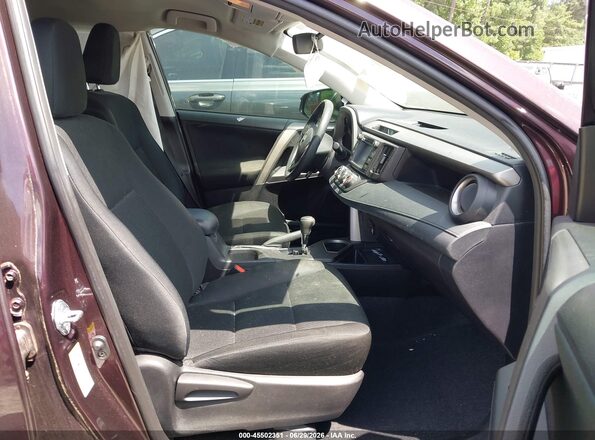2T3ZFREVXHW367526 2017 TOYOTA RAV4 Burgundy Вид салону спереду