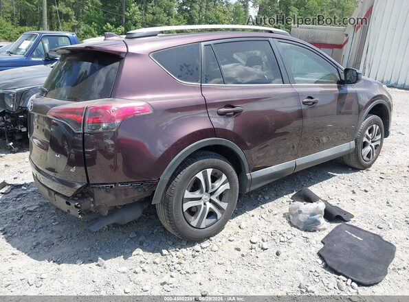 2T3ZFREVXHW367526 2017 TOYOTA RAV4 Burgundy Задня права чверть