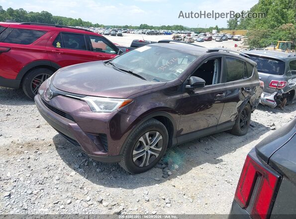 2T3ZFREVXHW367526 2017 TOYOTA RAV4 Burgundy Передня ліва чверть