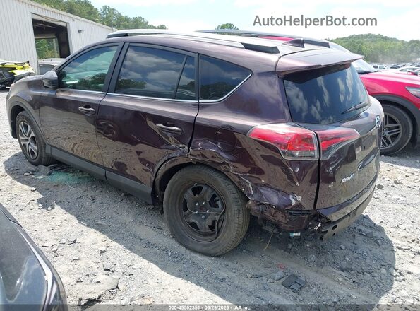 2T3ZFREVXHW367526 2017 TOYOTA RAV4 Burgundy Задня ліва чверть