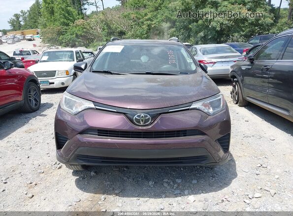 2T3ZFREVXHW367526 2017 TOYOTA RAV4 Burgundy Вид панелі приладів