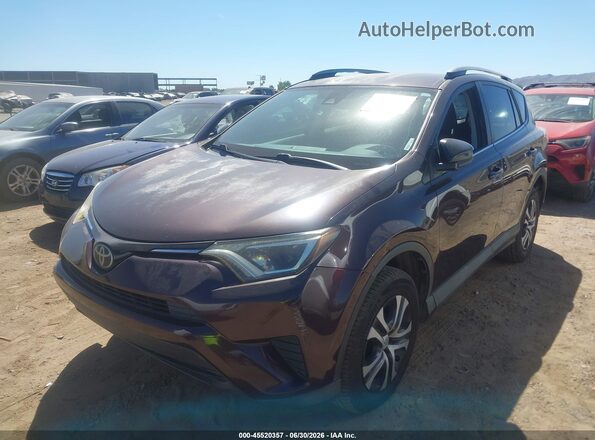 2T3ZFREVXHW378722 2017 TOYOTA RAV4 Purple Front left