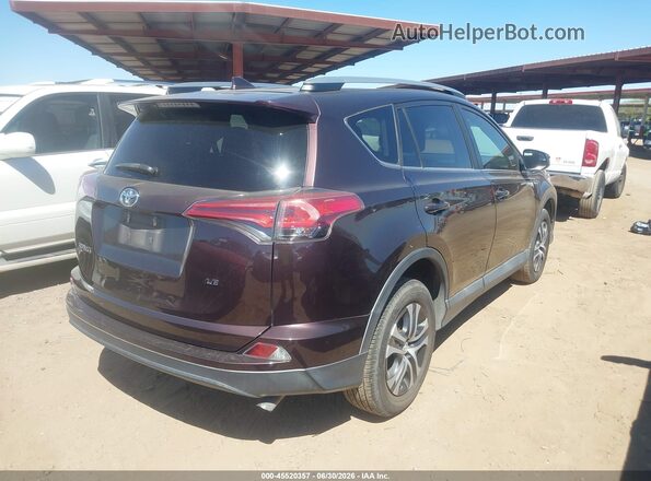 2T3ZFREVXHW378722 2017 TOYOTA RAV4 Purple Rear right