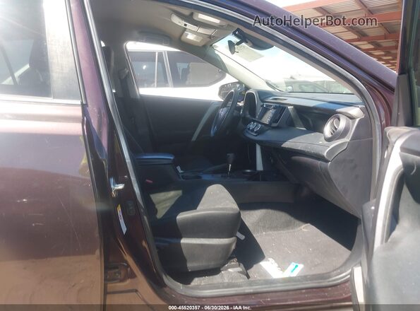 2T3ZFREVXHW378722 2017 TOYOTA RAV4 Purple Front interior view