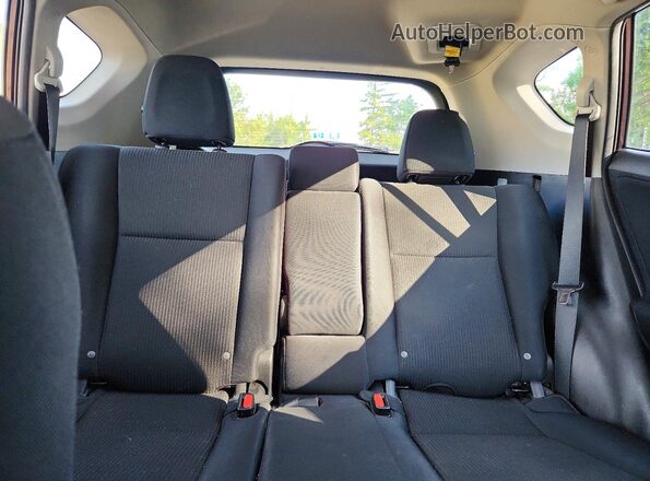 2T3ZFREVXHW383922 2017 TOYOTA RAV4 Burgundy Rear seats view
