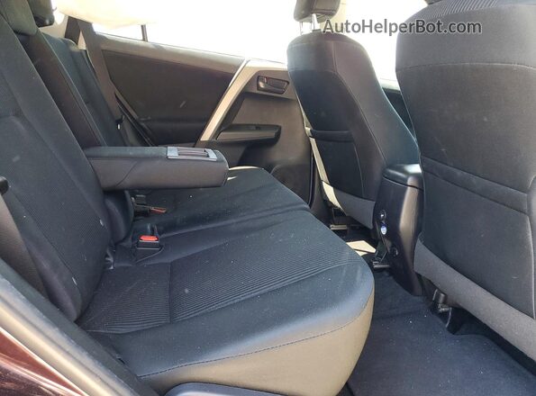 2T3ZFREVXJW419789 2018 TOYOTA RAV4 Burgundy Widok wnętrza z tyłu