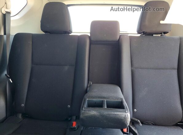 2T3ZFREVXJW419789 2018 TOYOTA RAV4 Burgundy Widok tylnych siedzeń
