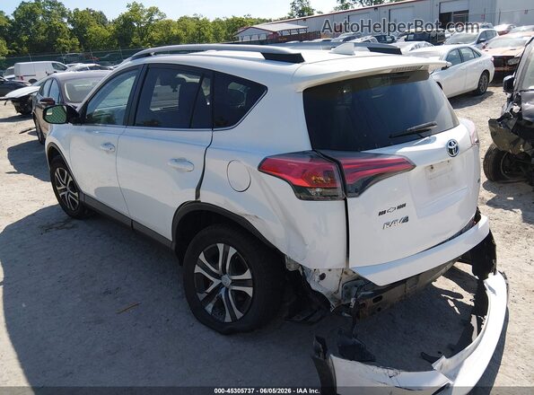 2T3ZFREVXJW477207 2018 TOYOTA RAV4 White Rear left