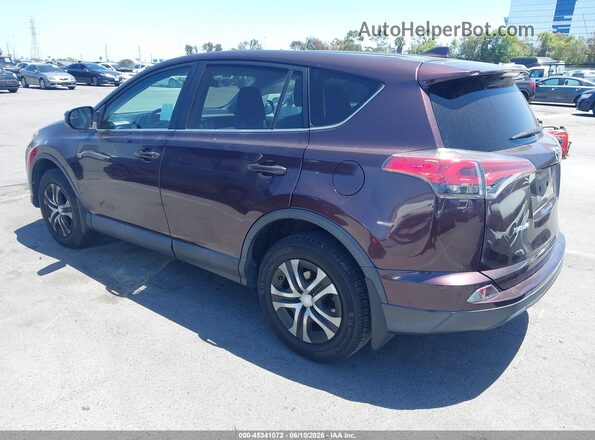 2T3ZFREVXJW484822 2018 TOYOTA RAV4 Purple Հետևի ձախ