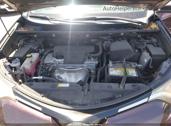 2T3ZFREVXJW484822 2018 TOYOTA RAV4 Purple Հետևի տեսք