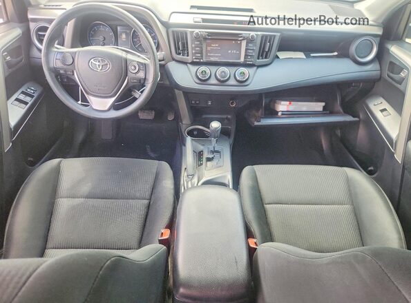 2T3ZFREVXJW494640 2018 TOYOTA RAV4 Gray Dashboard view