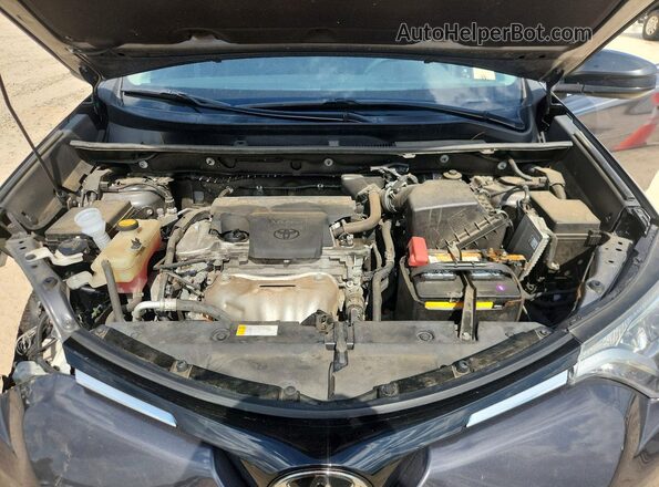 2T3ZFREVXJW494640 2018 TOYOTA RAV4 Gray Engine compartment view