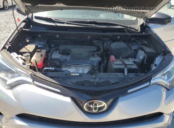 2T3ZFREVXJW519570 2018 TOYOTA RAV4 Silver Engine compartment view