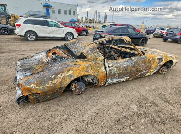 2W8727M217857 1977 PONTIAC TRANS Пожар Задняя правая четверть