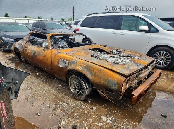 2W87K9L186984 1979 PONTIAC FIREBIRD Пожар Передняя правая четверть