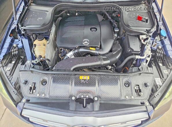 4JGFB4JB8LA122644 2020 MERCEDES-BENZ GLE-CLASS Blue Widok komory silnika