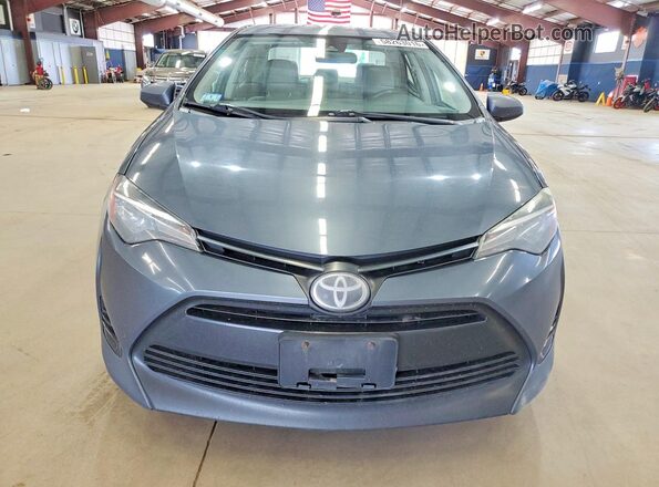 2T1BURHE9KC127937 2019 TOYOTA COROLLA Gray 
