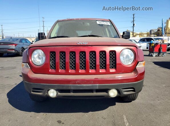 1C4NJPBA4GD811515 2016 JEEP PATRIOT Red უკანა ხედი