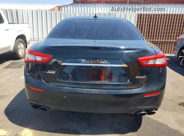 ZAM57XSA4H1205953 2017 MASERATI GHIBLI Black 