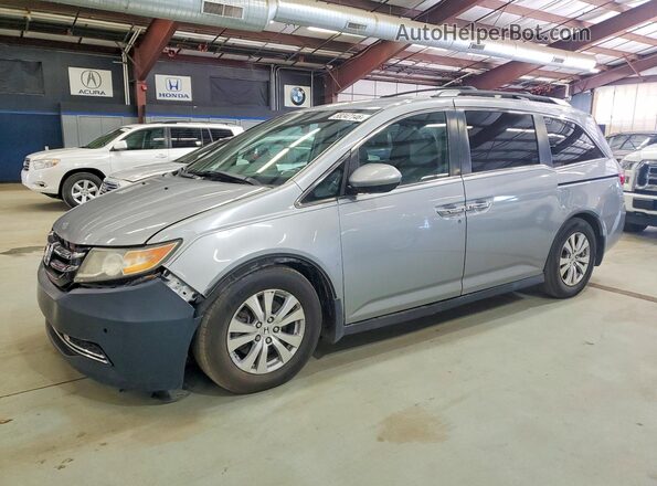 5FNRL5H35GB123444 2016 HONDA ODYSSEY Серебряный Задняя левая четверть