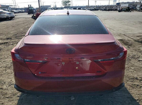 4T1DAACK1SU184681 2025 TOYOTA CAMRY Красный 