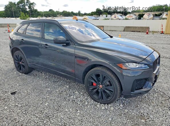 SADCM2FV3JA289861 2018 JAGUAR F-PACE Черный Вид спереди