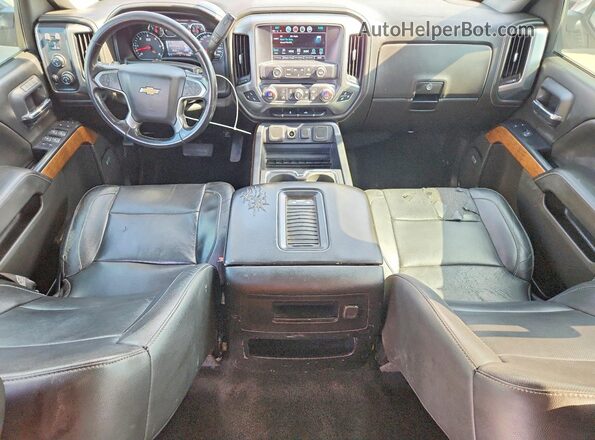 3GCUKSEC5JG164741 2018 CHEVROLET SILVERADO Silver Սարքավորումների վահանակի տեսք