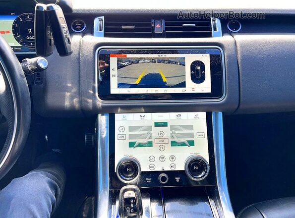 SALWR2SUXMA785034 2021 LAND ROVER RANGE Black Rear interior view