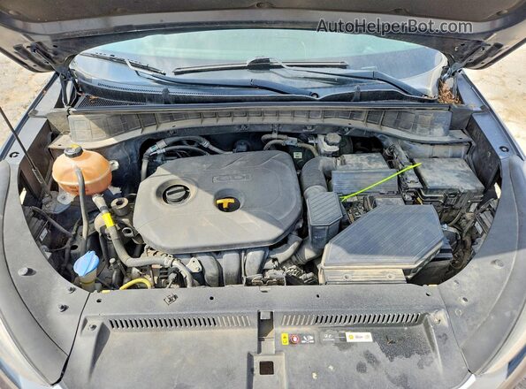 KM8J2CA46KU938061 2019 HYUNDAI TUCSON Синий Вид подкапотного пространства