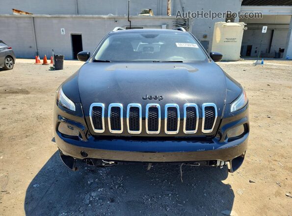 1C4PJLCB5HW540382 2017 JEEP CHEROKEE Черный Вид сзади