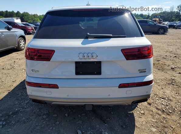 WA1LAAF71JD028267 2018 AUDI Q7 White Սալոնի դիմացի տեսք