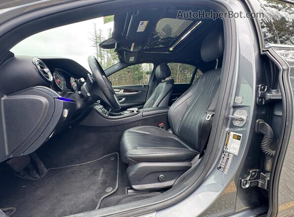 WDDZF4KBXHA066742 2017 MERCEDES-BENZ E-CLASS Gray უკანა ხედი
