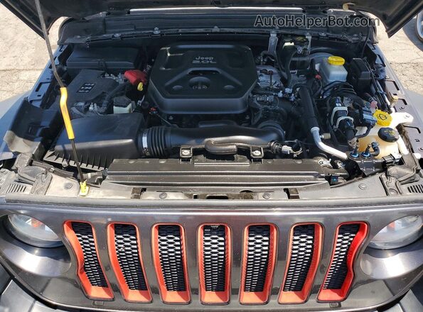 1C4HJXDNXJW145348 2018 JEEP WRANGLER Gray 