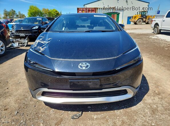 JTDACACU5S3047347 2025 TOYOTA PRIUS Black Հետևի տեսք