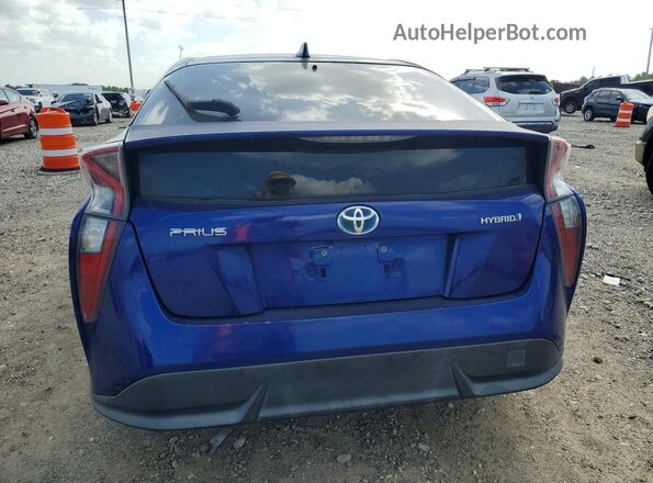 JTDKARFU9G3519710 2016 TOYOTA PRIUS Blue Vista interior delantera